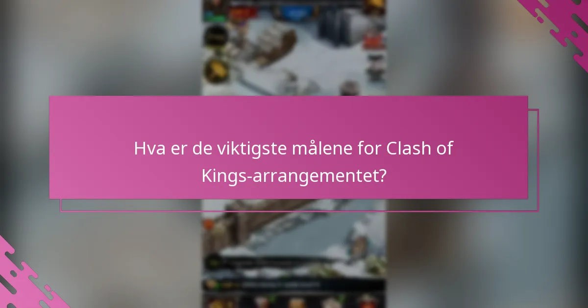 Hvilke milepælspriser er tilgjengelige i Clash of Kings-arrangementet?