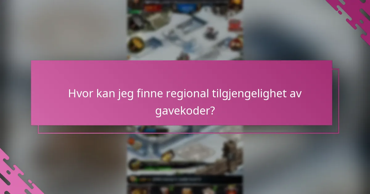 Hvordan påvirker regionale og språklige faktorer bruken av gavekoder?